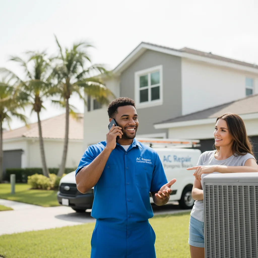 AC Repair Pompano Beach customer support in Orient